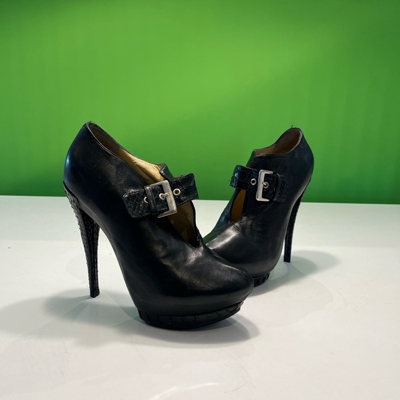 Massimo Dogama stunning leather booties - Picture 2 of 8